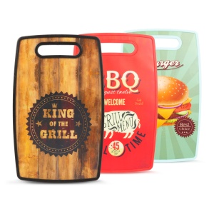 Tocător - "BBQ" 3 tipuri de design - 37 x 23 cm