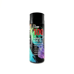 Vopsea email acrilică - pentru metal, plastic și lemn - 400 ml - alb lucios