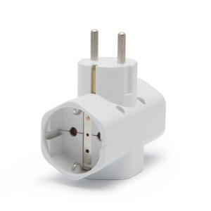 Adaptor priză în formă de T - 3 prize - 250V - 16A - Img 2