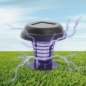 Capcană de insecte solare - cu cuțit, negru