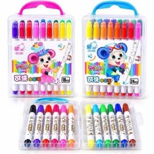 Carioci pe Baza de Apa 18/Set, in Gentuta Transparenta, Diferite Culori, 14 cm