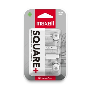 Căști Maxell Square - Type-C - 120 cm - alb - Img 2