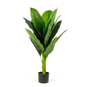 Decor din plastic - colocasie - 100 cm - Img 2