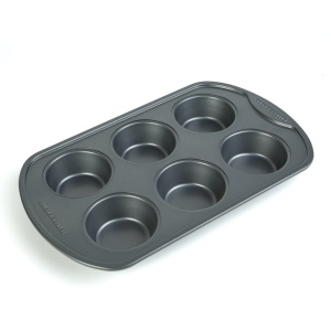 Formă pentru brioșe cu 6 cavități Baker’s Secret Classic Line – 31,3 x 18,6 x 3,6 cm