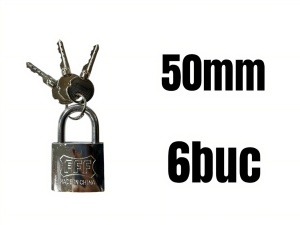 Lacat in Cruce 50mm 6buc/set