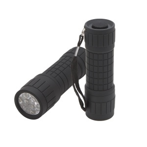 Lanternă LED cu baterii - 9 LED - 9,7 cm