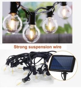 Led solar bec ghirlanda