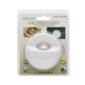 Lumină de veghe cu LED, cu cap rotativ, cu senzor de lumină - cu LED - Img 4