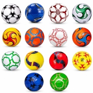 Minge de Fotbal Nr. 5 Imitatie Piele, Diferite Modele 380 g