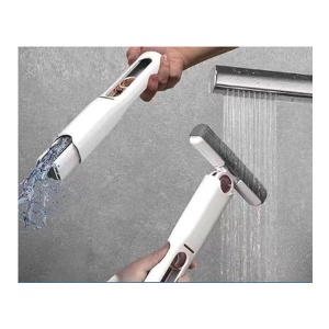 Mini mop de mână cu burete și mâner pliabil