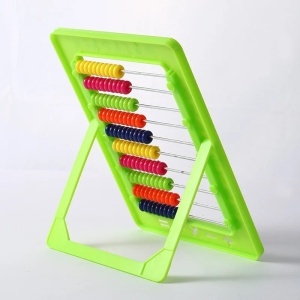 Numaratoare Scolara 23×16cm, cu Suport din Plastic, Diferite Culori - Img 2