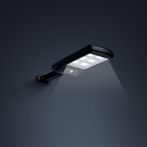 Reflector solar cu senzor de mișcare - de perete - 6 LED-uri