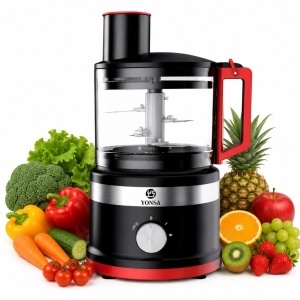 Robot de Bucătărie Multifuncțional 1800W, 35×18.5×21.5cm, pentru Tocarea Cărnii și Procesarea Legumelor