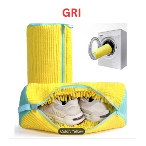 Saculet pentru spalat incaltamintea - gri