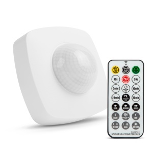 Senzor de mișcare cu telecomandă - 360 ° - max 10 m - max 2000W - IP65