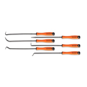 Set de cârlige și șârlă de montaj – 6 bucăți – metal