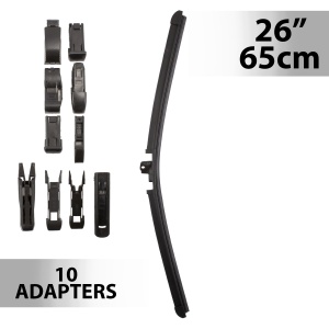 Ștergător 26"/65 cm – cu 10 adaptoare