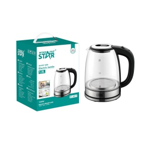 WinningStar - Fierbător electric din sticlă - 1500W - 1,8L - Img 2