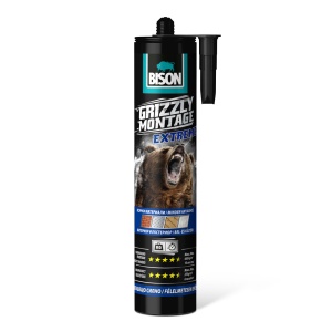 BISON Grizzly Adeziv de montaj extrem de puternic - 435 g