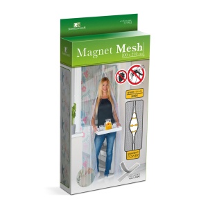 Cortina de țânțar pentru ușă - magnetic - 100 x 210 cm - model pasăre - Img 4