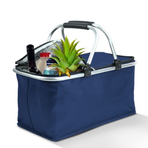Cos de cumparaturi termopan - 49 x 28 x 25 cm - 21 L - albastru