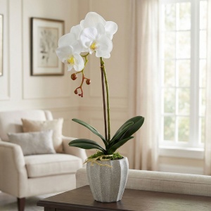 Decor artistic - orhidee - 3 tipuri - 45 cm