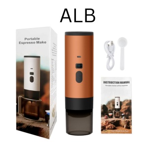 Espressor portabil alb
