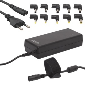 Încărcător universal laptop 90W, 15-20V, 6A, cu cablu de alimentare inclus