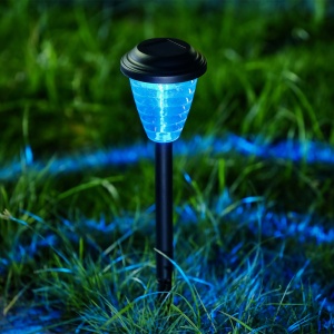 Lampă solară de grădină – LED RGB – 9 x 36 cm – schimbare de culori