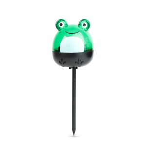 Lampă solară LED - broască - alb rece - verde - 150 x 50 x 50 mm - Img 2