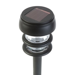Lampă solară LED cu țăruș - 1 LED alb, 7,5 x 7,5 x 40 cm - Img 3