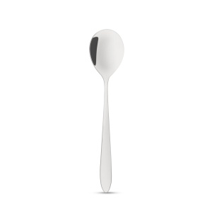 Lingură de cafea din oțel inoxidabil / lingură de desert - 137 x 30 mm - 6 bucăți / pachet - Img 2