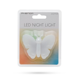 Lumină de veghe LED multicoloră - Fluture - 230 V - Img 3