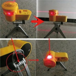 Mini-nivelă laser multifuncțională cu trepied - Img 2