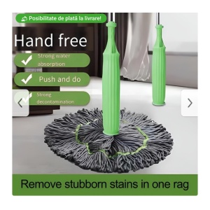 Mop care se strange - 220 de grame, dimensiune 126 cm