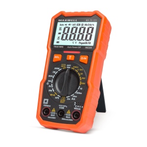 Multimetru digital cu tester baterii + funcție de lampă de lucru