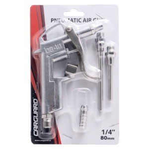 Pistol de suflat aer – pneumatic – cu duze interschimbabile – 16/50/80 mm – 1/4" - Img 2