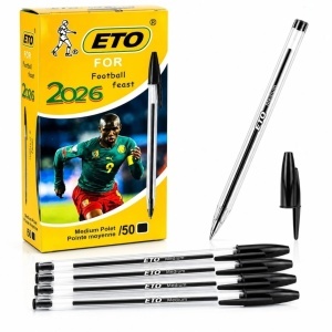 Pix cu Bila ETO 50/set, cu Capac, Scriere Neagra