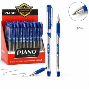 Pix cu Gel 14cm, 50/set Model Piano, Culoare Albastră