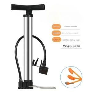 Pompa pentru Picior Metalica, 40cm Multifunctionala - Img 2