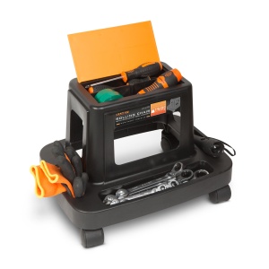 Scaun de atelier cu suport pentru scule - plastic