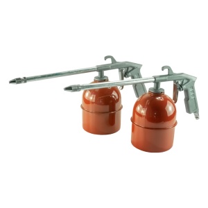 Set pistol de pulverizat ulei - pneumatic – 10 BAR – 900 ml – 1/4" – set de 2 bucăți