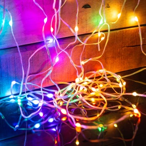 Șir de lumină inteligentă - 100-240V - 66 LED-uri RGB - 10 m - Bluetooth