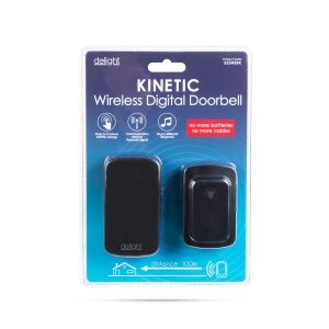 Sonerie wireless digitală, fără baterie - Kinetic - Img 2