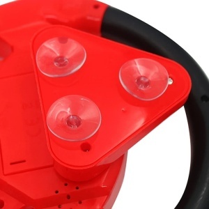 Volan Interactiv pentru Copii 20cm, cu Lumini LED, Muzica, Sunete si Ventuze pentru Fixare, Diferite Modele Colorate - Img 3