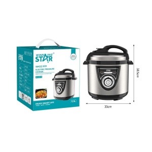 WinningStar - Oală sub presiune electrică - 6L - 1000W - Img 2