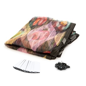 Cortina de țânțar pentru ușă - magnetic - 100 x 210 cm - bug - Img 3