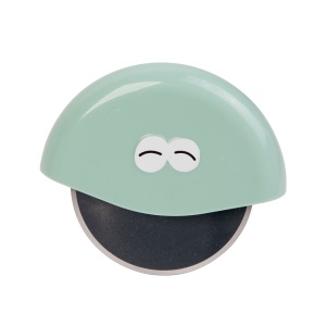 Cutter pizza - oțel inoxidabil, plastic - 10,2 x 10,2 x 2 cm - Img 4