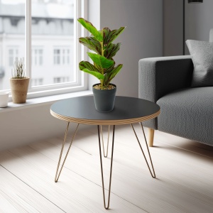 Decorare plante artificiale - frunze de zebra - verde / negru - 34 x 9 cm