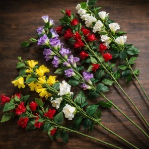 Flori Artificiale 100cm, Tip Ramură Diferite Culori